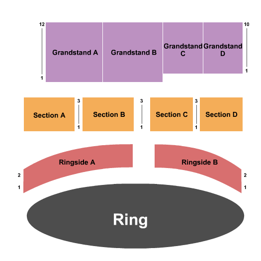 Sonoma County Fairgrounds Odysseo Seating Chart